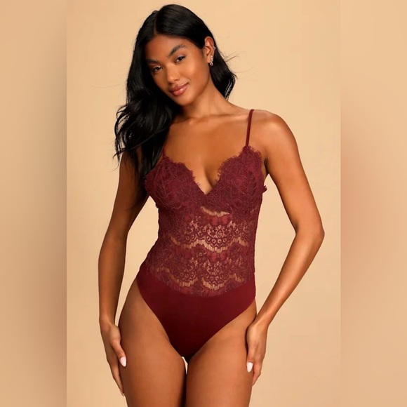 Lulus Reminiscing on Romance Lace Bodysuit - Picture 2 of 11